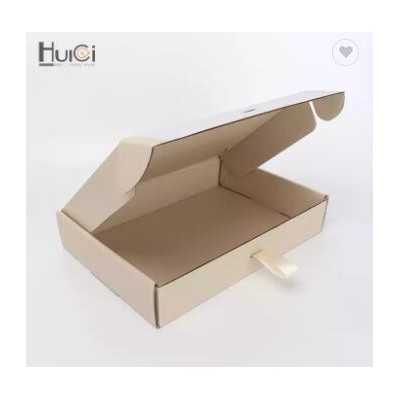 Custom shipping carton box work from home packing corrugated packaging paper gift boxes
