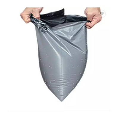 17X30CM GRS Certified Grey Mailing Bags 100% Recycled Plastic Mailing Express Bags Natural Grey