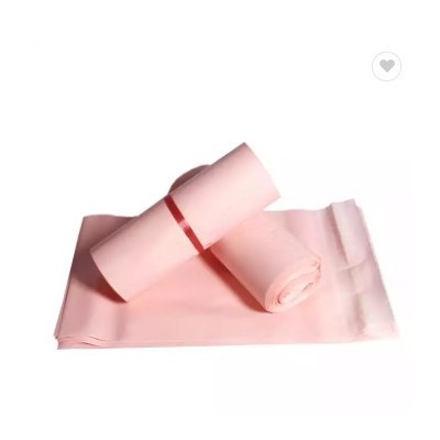 10X20'' Light Pink Plastic Mailing Bags Cheap Express Packaging Bags Custom Color