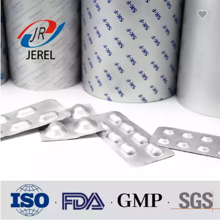 JEREL Alu Alu Cold Forming Aluminium blister foil for medical packaging with ISO & TUV certificates / 3