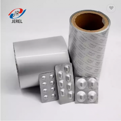 JEREL Alu Alu Cold Forming Aluminium blister foil for medical packaging with ISO & TUV certificates