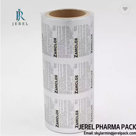 JEREL lacuqered pill blister packaging pharmaceutical foil / 1