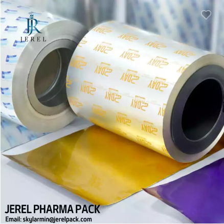 JEREL lacuqered pill blister packaging pharmaceutical foil / 2