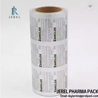 JEREL lacuqered pill blister packaging pharmaceutical foil