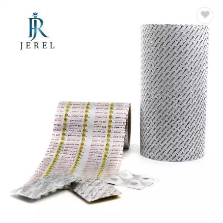 JEREL pill blister packaging aluminum foil price tablet foil / 2