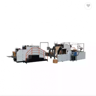 High Efficiency Paper Bag Machine With Twisted Rope & Flat Handle - Ideal Equipment For Printing Hou