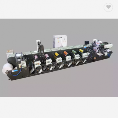 Narrow Web Flexo Printing Machine With Easy Load And Ink System & Carona Treater