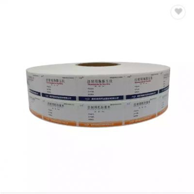 Wholesale PVC Waterproof Adhesive Custom Printing Sticker Label Roll For Medicine Pill Bottle