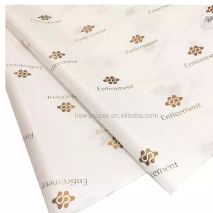 17gsm Logo Printed Custom Wrapping Tissue Paper / 2