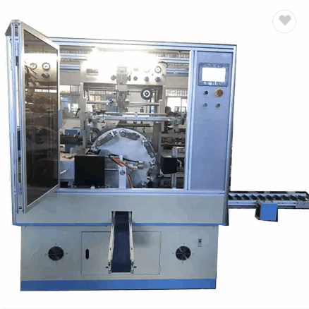 Single Color Automatic Loading System Glass bottle Servo Screen Printing Machine / 1