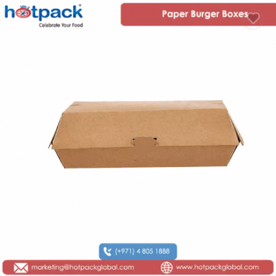 2022 Top Selling 100% Recyclable Takeaways Kraft Flute Material Made Compostable Paper Burger Boxes