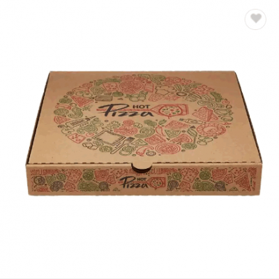 Global UAE Supplier Selling Custom Size Takeaways Recyclable Printed Paper Pizza Boxes for Food Pack