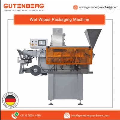 New Arrival of Certified Quality Automatic Grade Disinfecting Wet Wipes Packaging Machine