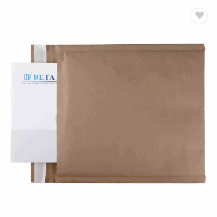 Quality Delivery Bags Can Be Customized Full Biodegradable Kraft Corrugated Paper Courier Bag Honeyc / 4