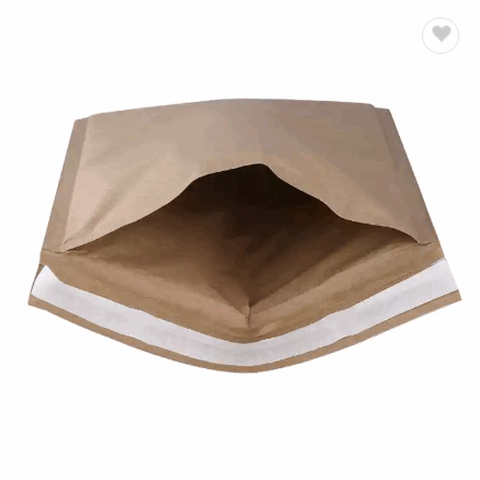 Quality Delivery Bags Can Be Customized Full Biodegradable Kraft Corrugated Paper Courier Bag Honeyc / 5