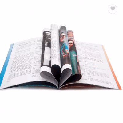 Customize OEM A4 Size Good Quality softcover book magazine printing