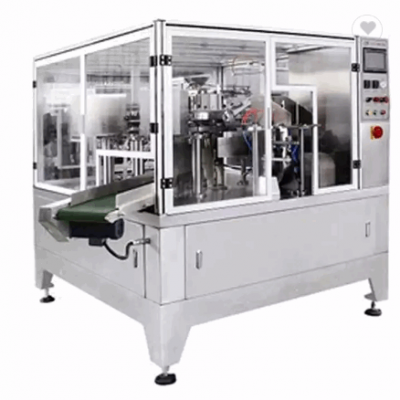 China Automatic Pouch Zipper Pharmaceutical Packaging Machine For Pill