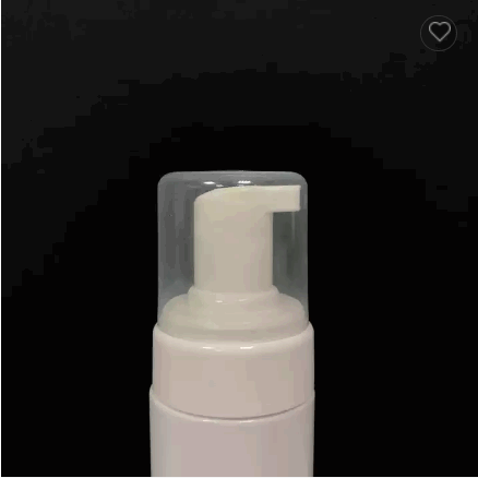 cleanser 150ml white plastic mousse foam pump bottle / 6