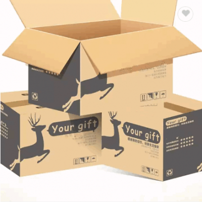 Wholesale Custom Kraft Paper Corrugated Cardboard packaging gift Carton Box