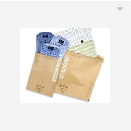 Recyclable A4 Size Waterproof Shipping Mailing Bags Eco Friendly Custom Brown Kraft Ship Clothing Pa / 6
