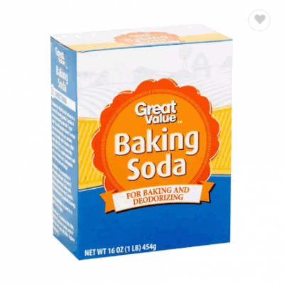 Baking Soda Custom Bio-degradable White Cardboard Paper Packaging Box for Baking Soda