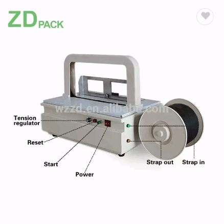 ZDpack ZD-08 Small Auto Banding Electronics Products Strapping Packaging Machine / 2