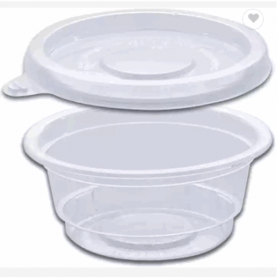 Disposable Plastic portion Cup with lid