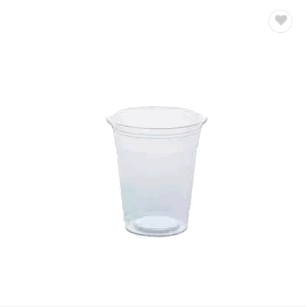 Al Bayader disposable Transparent Material PET Disposable Juice Plastic Cup from Dubai UAE / 1