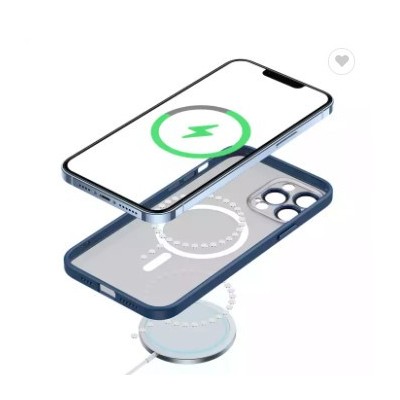 Anti-Scratch Wireless Charging Cover Camera Protection Phone Case for iPhone 11 12 13 mini pro max