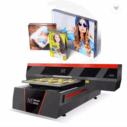 MT Refretonic UV Flatbed printer MT-UV6090pro metal glass printing machine / 3