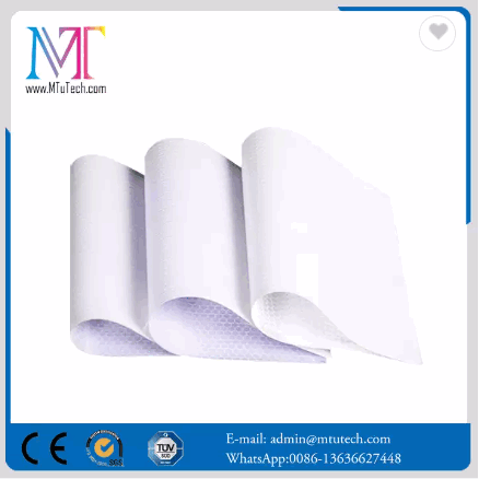 Eco Solvent Reflective Sheeting Film White PVC Printing Material / 5