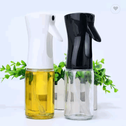 Amazon Hot Selling New Design 200ml Salad Bbq Kitchen Baking Roasting Cooking Olive Oil Spray Bottle / 2