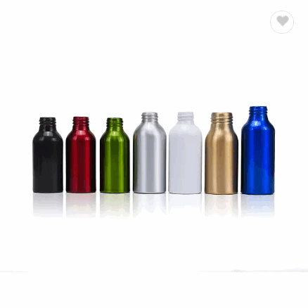 30ml 50ml 60ml 120ml 250ml 100ml aluminum bottle with plastic pump sprayer / 4