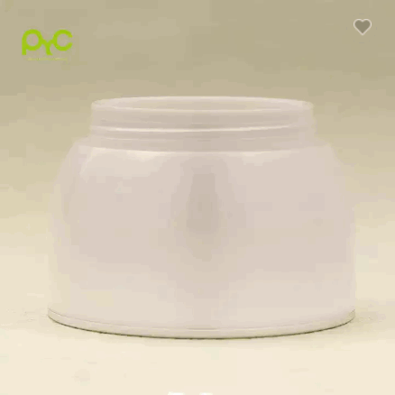 Factory Direct Pearl White Airless Pump Makeup Cream Plastic Jars Cosmetic Jars With Lids / 2