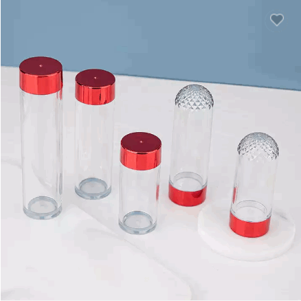 50Ml 80Ml 100Ml 55Ml 75Ml Transparent Container Medicine Vitamin Unique Shaker Bottle Packaging Caps / 1