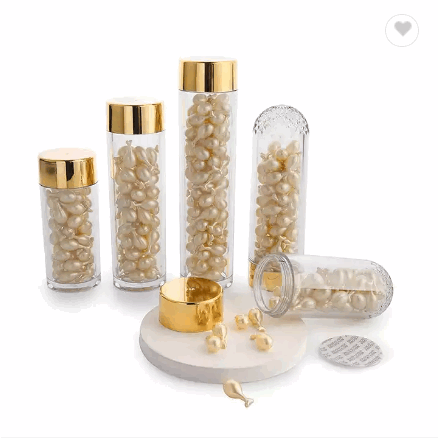 50Ml 80Ml 100Ml 55Ml 75Ml Transparent Container Medicine Vitamin Unique Shaker Bottle Packaging Caps / 3