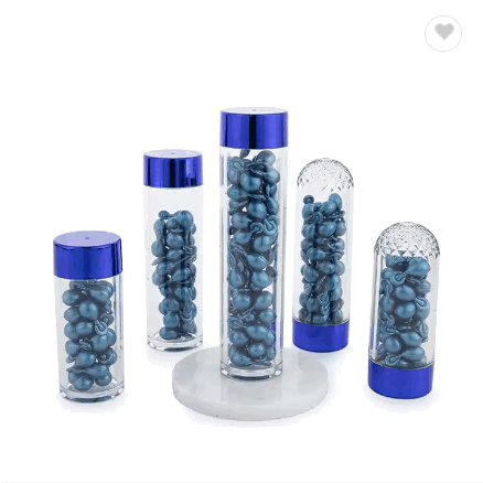 50Ml 80Ml 100Ml 55Ml 75Ml Transparent Container Medicine Vitamin Unique Shaker Bottle Packaging Caps / 2