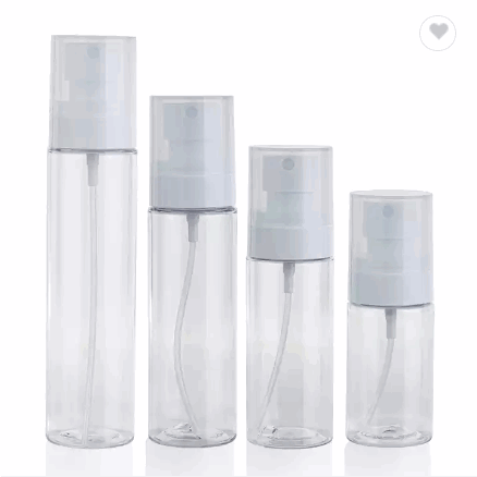 45ML 60ML 80ML100ML Transparent Plastic Lotion Pump Bottle with Spray Bottle and Pump Bottle / 2