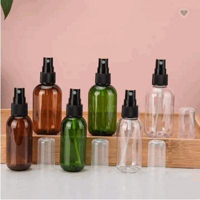 50ml 80ml Empty Pet Cosmetic Plastic hair spray bottle continuous mist pump bottle