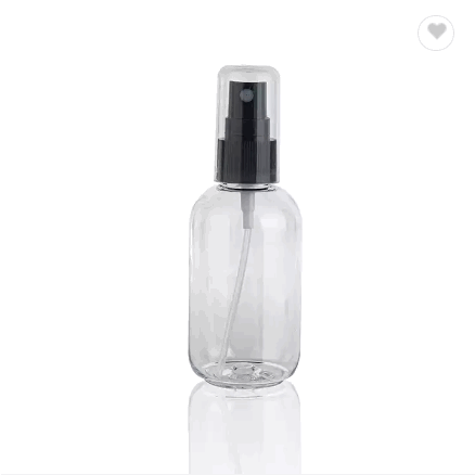 50ml 80ml Empty Pet Cosmetic Plastic hair spray bottle continuous mist pump bottle / 5