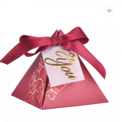 Luxury Favour Paper Candy Box Present Packaging Empty Wedding Favor Sweet Gift Box
