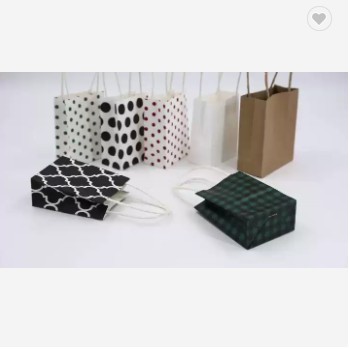 HDPK Promotion 2022 hot sale Christmas design shopping paper gift bag / 3
