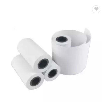 Wholesale types printing cash register paper on plastic core for thermal paper 80mm 57mm / 2