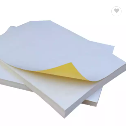 A4 Size Sticker Paper / Label Sheets / Sticky Self Adhesive Matte Surface printable in Inkjet / 1