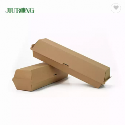 Host Sales Environmentally Friendly Degradable Custom Recyclable Paper Box for Hot Dog