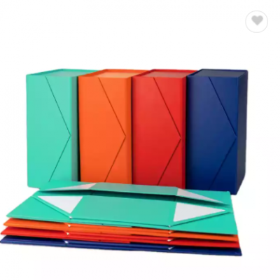 Colorful Luxury premium extra large mini gift packaging folding box carton printed logo mug gift pac