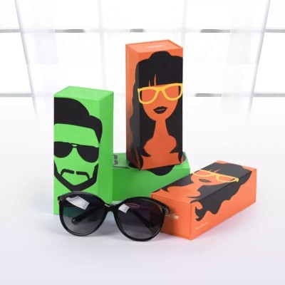 Factory custom cheap price luxury sunglasses box sunglasses case paper box sunglasses cardboard box 
