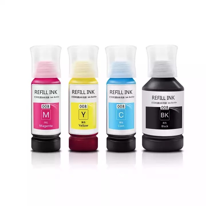 Ocbestjet 008 Water Based Pigment Ink For Epson EcoTank L15150 L15160 Printer / 1
