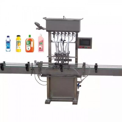HNOC Automatic Industrial Custom Liquid Drinks Juice Bottle Butter Filling And Wrapping Machine