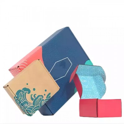 Customize Color Packing Paper Box Pack Carton with Your Own Logo Shoe Shipping Mailer Boxes Clothing